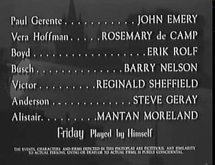 Eyes In The Night (1942) EDWARD ARNOLD, DONNA REED part 1/2