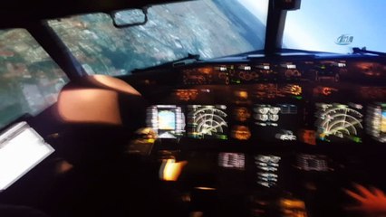 8 yaşındaki SP hastası Aygün’ün pilotluk hayali gerçek oldu