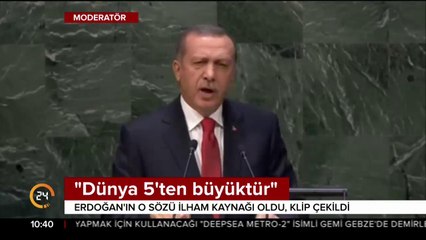 "Dünya 5'ten büyüktür"