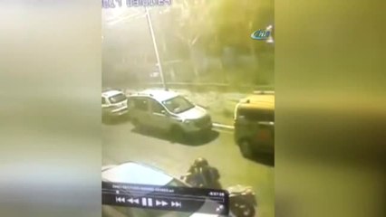 1 Dakikada Motosiklet Hırsızlığı Kamerada