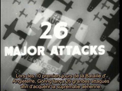 4/7 THE BATTLE OF BRITAIN / LA BATAILLE D'ANGLETERRE Frank Capra 1943 VOST