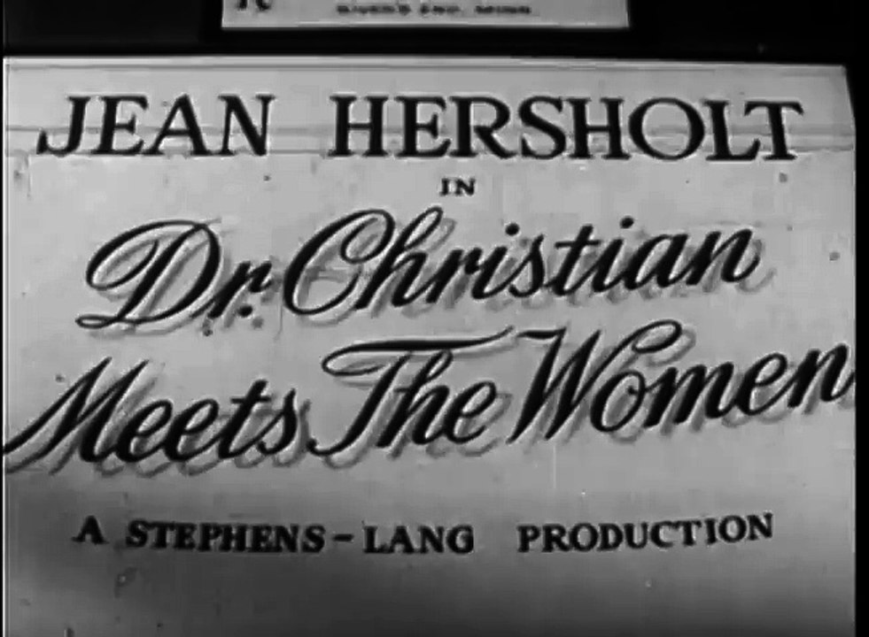Dr. Christian Meets the Women (1940) JEAN HERSHOLT part 1/2