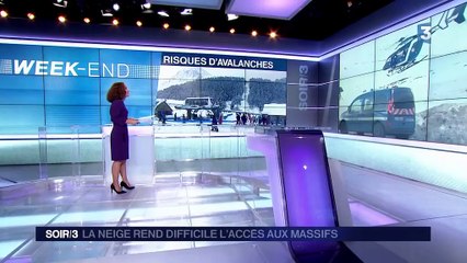 Neige : journée compliquée sur la route des montagnes