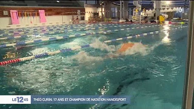 L'incroyable histoire de Théo, 17ans, champion de natation sans bras et sans jambes - Regardez