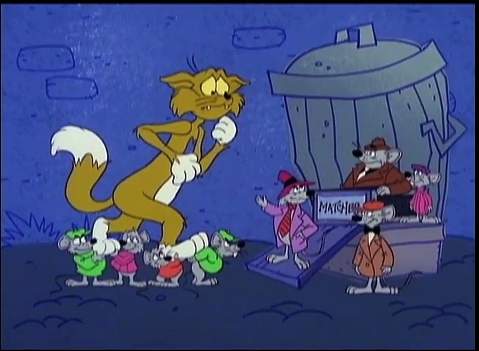Fraidy Cat CARTOON HOUR part 2/2