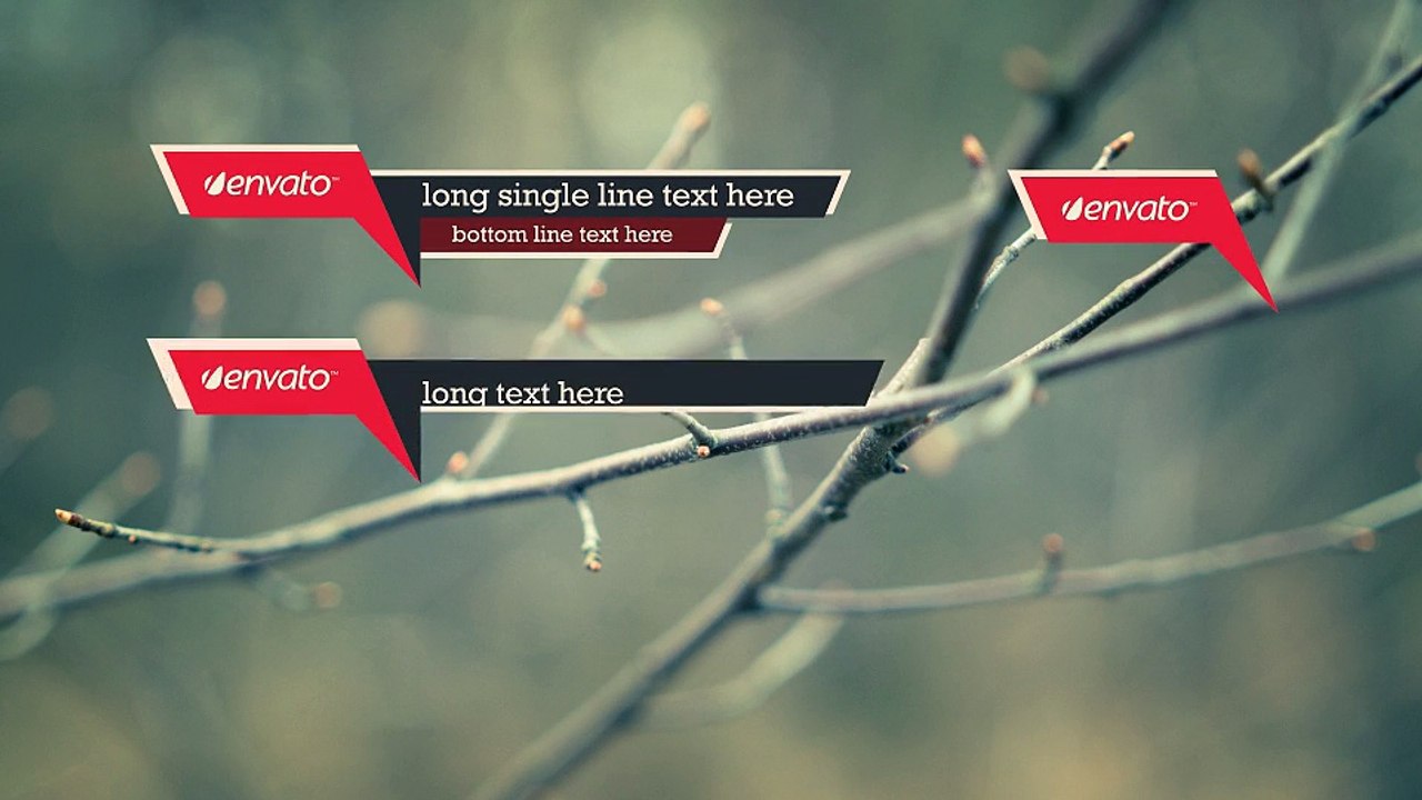 Simple Angle Lower Thirds Pack by _miko_ - Hive