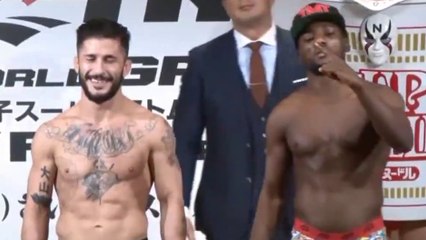 Il pensait pouvoir claquer la tête de son adversaire pendant la pesée..