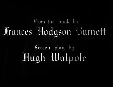 Little Lord Fauntleroy (1936) FREDDIE BARTHOLOMEW part 1/2