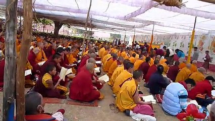 Tibetan Monks