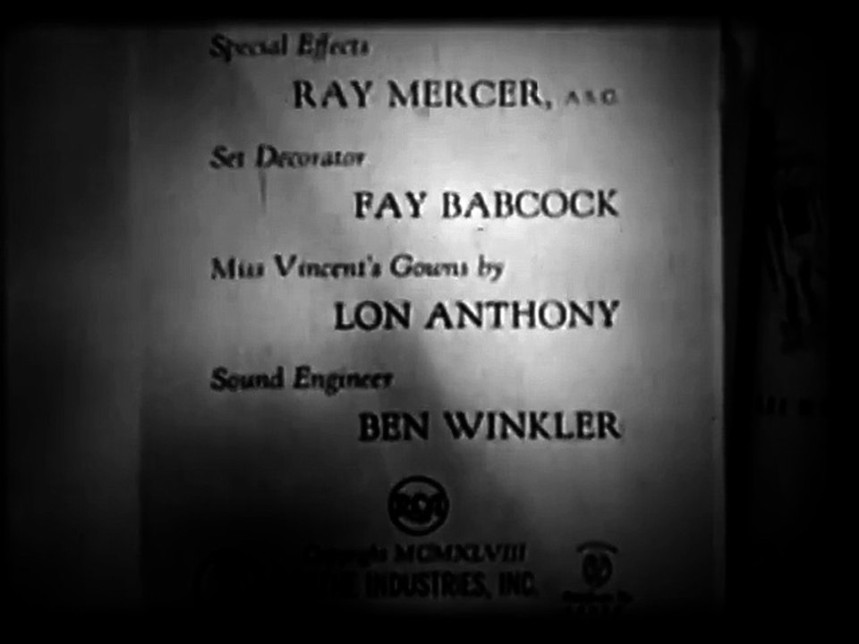 Shed No Tears (1948) FILM NOIR part 1/2