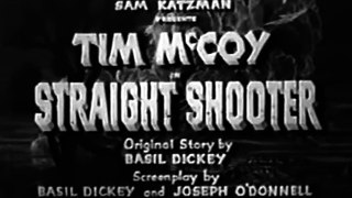 Straight Shooter (1939) TIM McCOY part 1/2