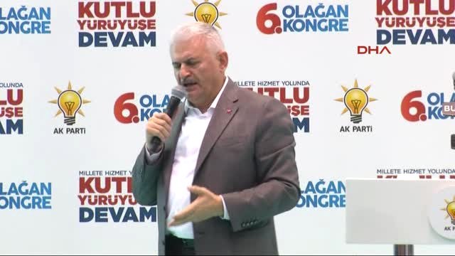 Burdur-Başbakan Binali Yıldırım AK Parti İl Kongresi'nde Konuştu