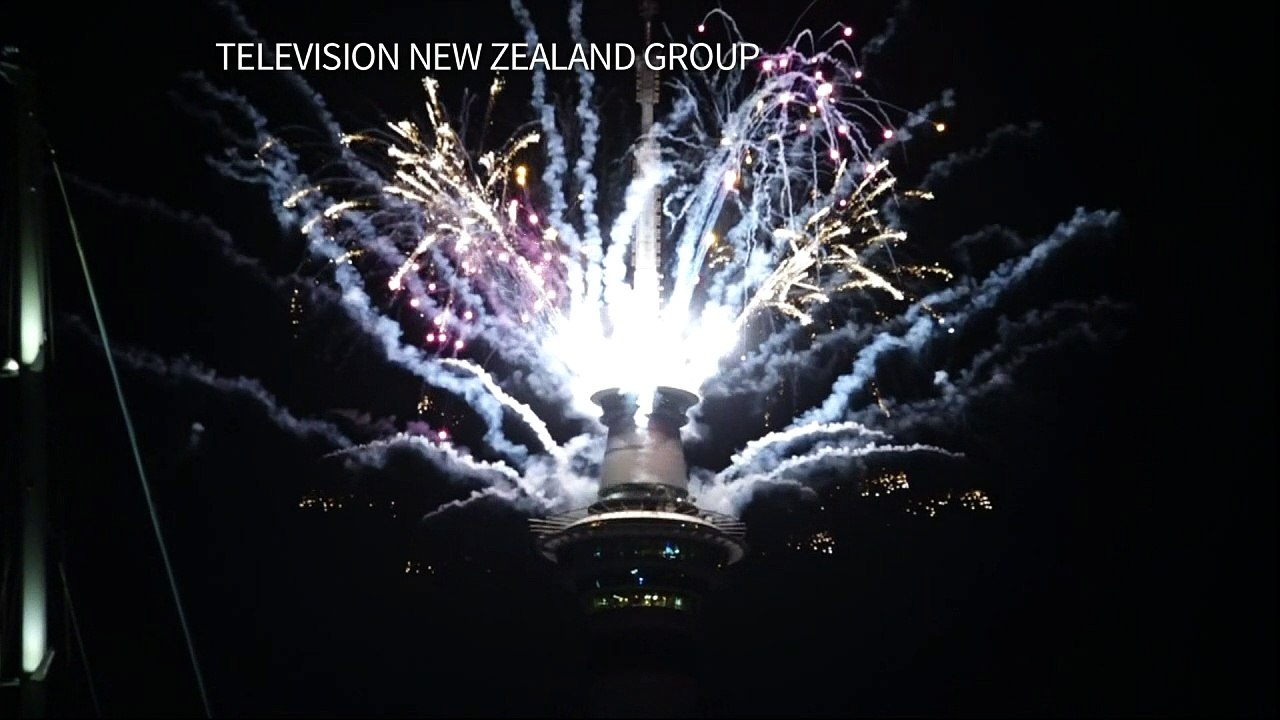 Nouvelle Zélande: début des festivités du Nouvel An