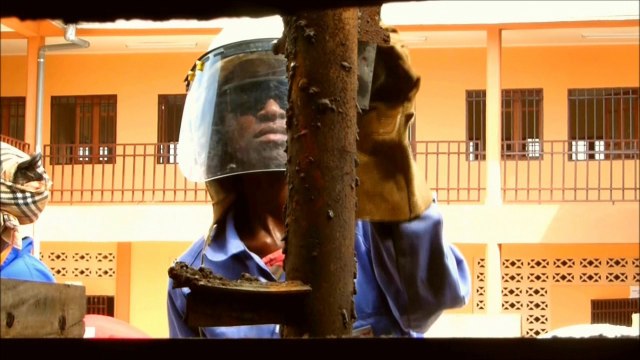 Quartier populaire au Congo-Brazzaville - Remerciements à l'association Jóvenes y desarrollo