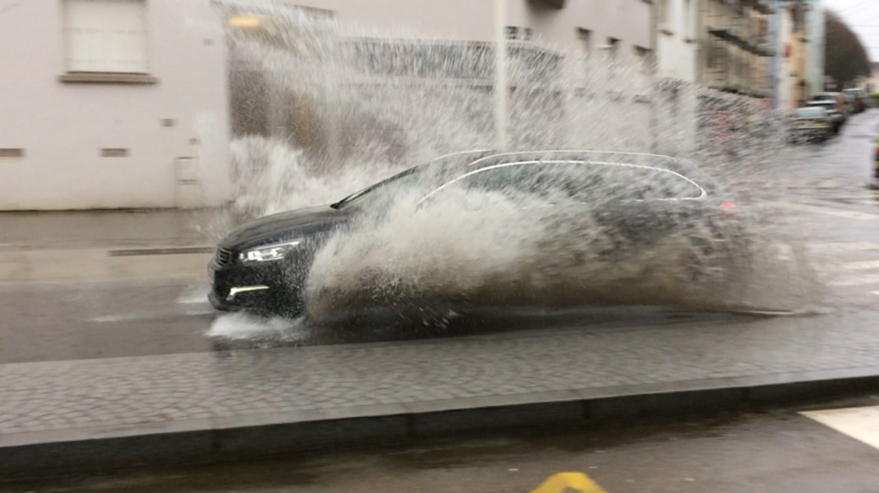 Ça a fait "splash" avenue Jean-Jaurès !