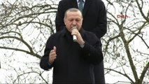 Düzce-Cumhurbaşkanı Erdoğan Düzce'de Halka Seslendi