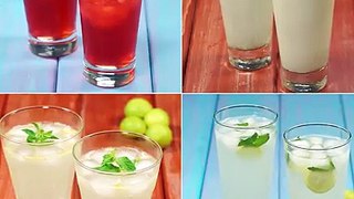 Summer Drinks Four Ways