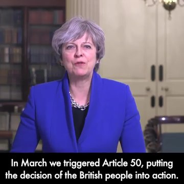 Theresa May's New Year Message