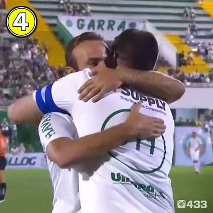 Chapecoense plane crash survivor Jakson Follmann scores in charity match...