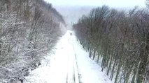 Kar Yağışı Nedeniyle Ulaşıma Kapanan Yollar Açıldı - Kırklareli