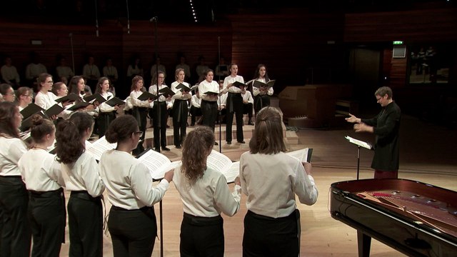 André Caplet : Gloria de la Messe à trois voix sous la direction de Marie-Noëlle Maerten