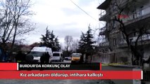 Burdur’da korkunç olay