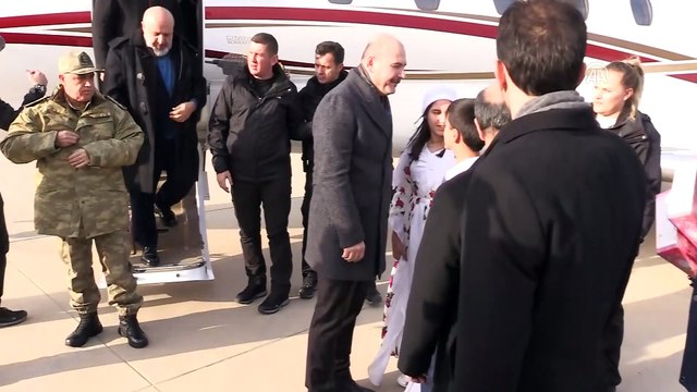 İçişleri Bakanı Soylu, Kato Dağı Beytüşşebap Jandarma Komando Tabur Komutanlığı'nda incelemelerde bulundu - ŞIRNAK