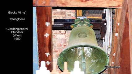 Bregenz (Ö-Vorarlberg) Die Glocken der Stadtpfarrkirche Herz Jesu