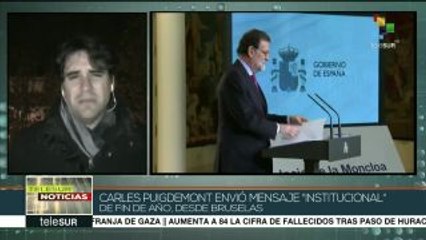 Puigdemont llama a Rajoy a dialogar respecto a independencia catalana
