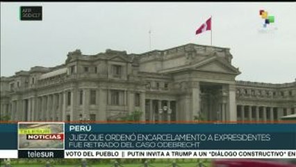 Perú: Juez Concepción fue retirado del caso Odebrecht