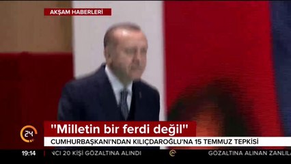 Cumhurbaşkanı Erdoğan'ın açıklamaları