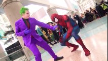 SPIDER-MAN vs JOKER - Epic BBoy Dance Battle! TstunningSpidey & Sean Ward | Superheroes | Spiderman | Superman | Frozen Elsa | Joker