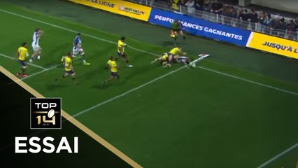 TOP 14 - Essai David SMITH (CO) - Clermont - Castres - J14 - Saison 2017/2018
