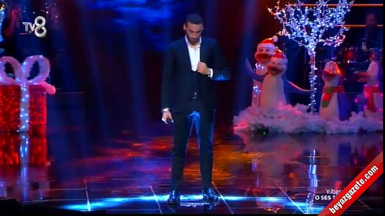 Cenk Tosun'dan O Ses Türkiye Yılbaşı Özel performansı