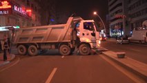 Ankara'da Kızılay Meydanı Trafiğe Kapatıldı