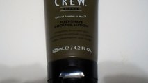 American Crew Post-Shave Cooling Lotion 4.23 oz review unboxing