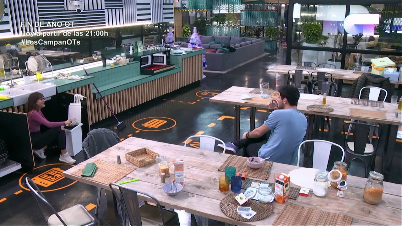 Conversacion surrealista Cepeda - Aitana en la merienda - #OTDirecto31D