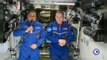 Los astronautas de la EEI felicitan el Año Nuevo