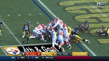Browns D STUFFS Roosevelt Nix on fourth-and-goal