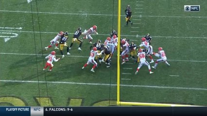 Stevan Ridley skates through Browns' D-line for 4-yard TD