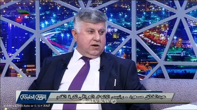 عبدالخالق مسعود:انا امثل الاتحاد العراقي ...احمد راضي: انت لا شيء امام العراق