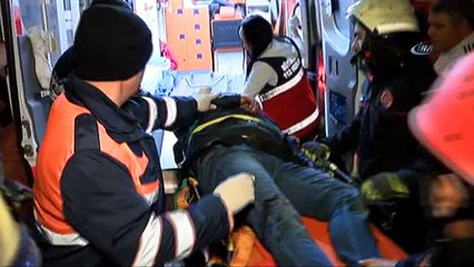 Alkollü sürücü yılın son saatlerinde dehşet saçtı: 3 yaralı