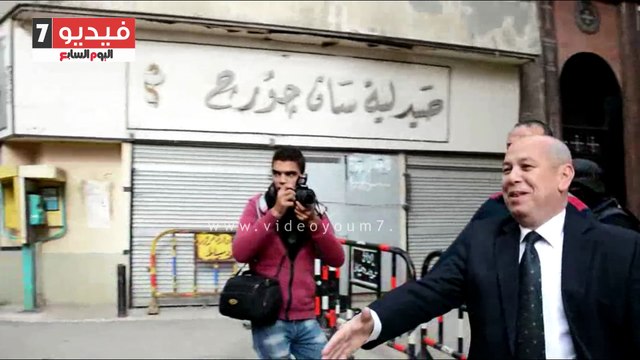 محافظ دمياط ومدير الأمن يتفقدان تأمين الكنائس