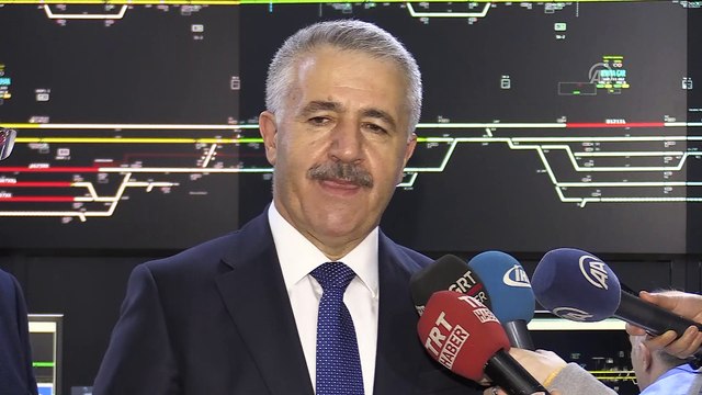 Bakan Arslan, Ankara YHT Garı’nı ziyaret etti (3) - ANKARA