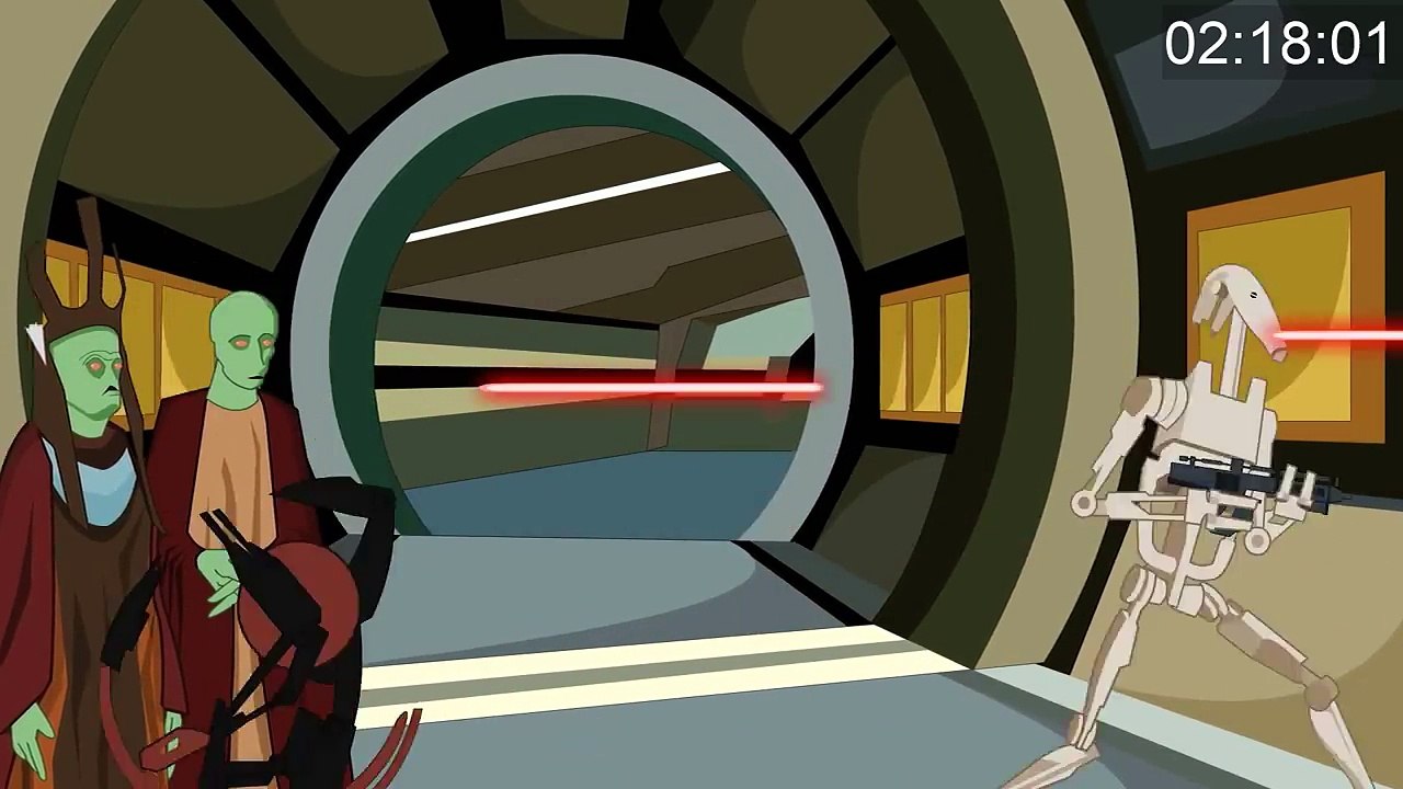 Star Wars Episodes I-III in 3 Minutes (Star Wars Animation)