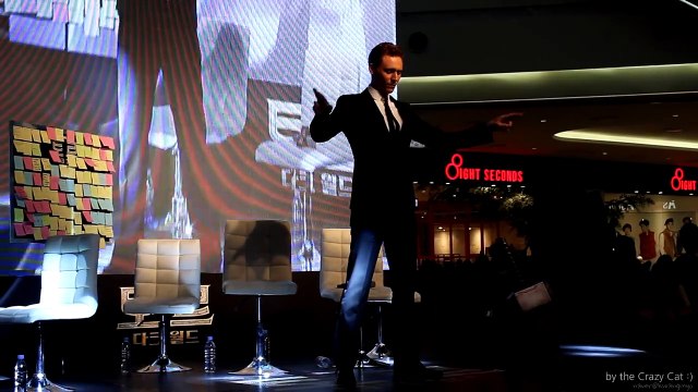 131014 Tom Hiddleston Dance @Korea (HD)