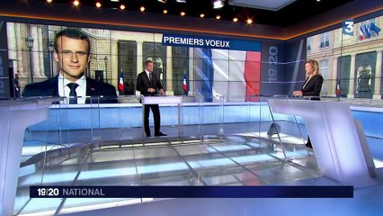 Les premiers vœux d'Emmanuel Macron