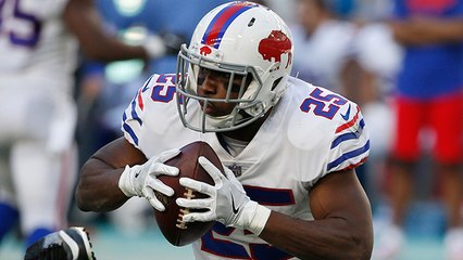 Shady jukes multiple defenders, picks up first down