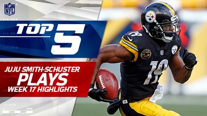 Top 5 JuJu Smith-Schuster plays | Week 17
