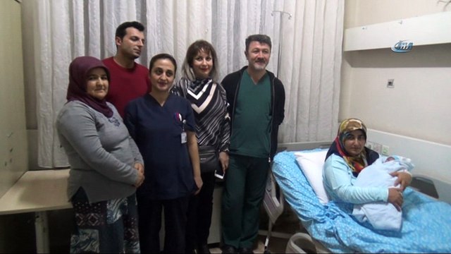 Malatya’da yılın ilk bebeği ‘Sefa’ oldu